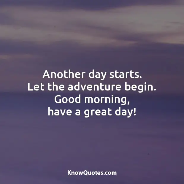 Great Day Quotes for Him