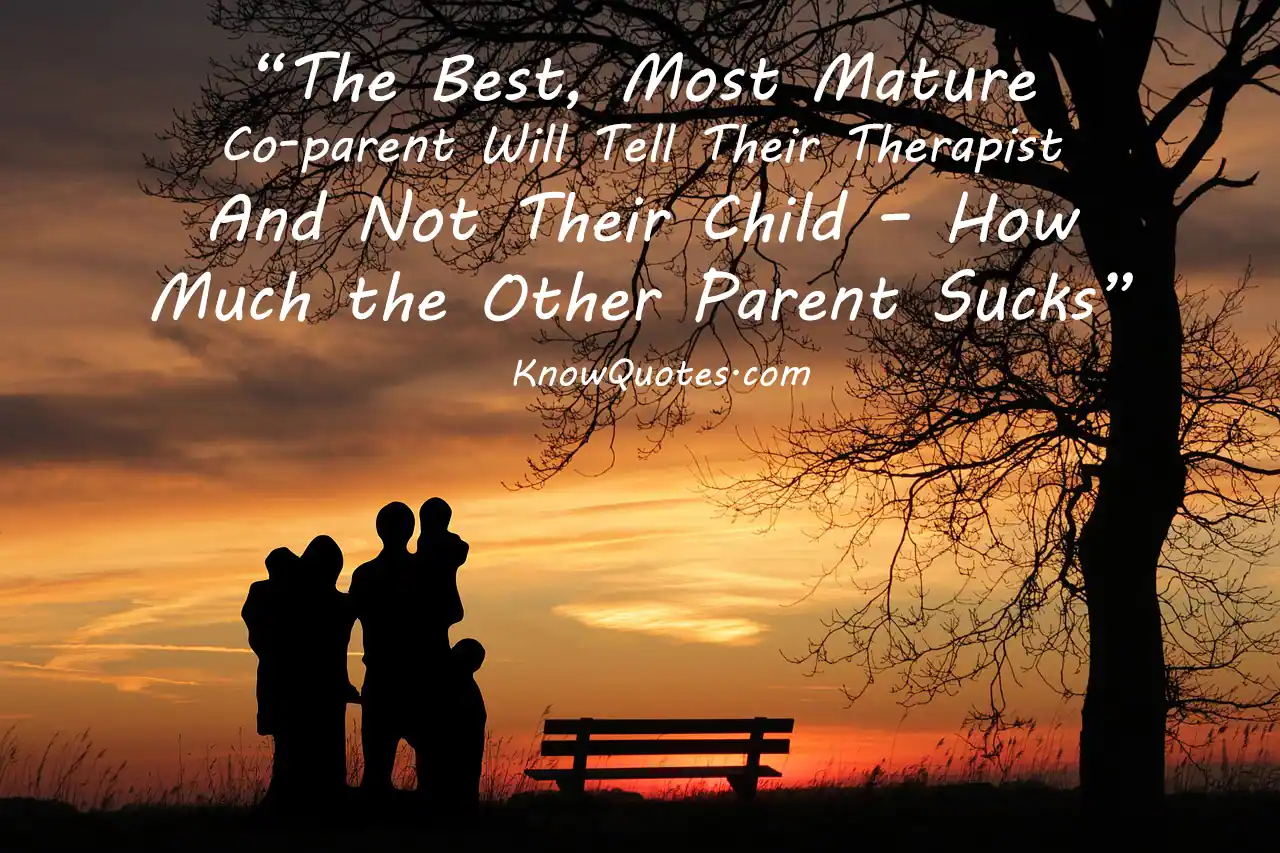 Healthy Co Parenting Quotes