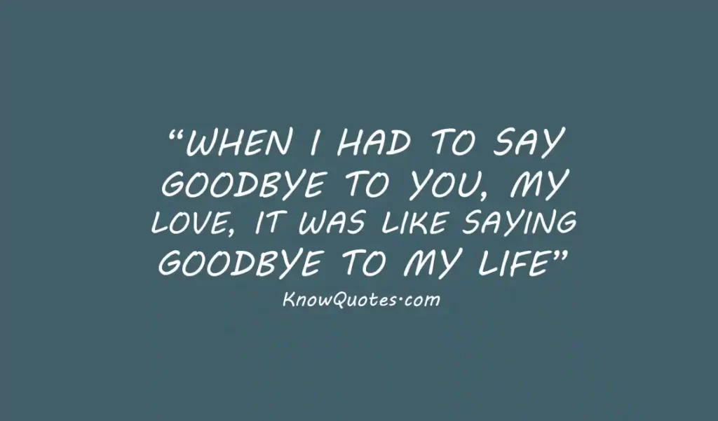 Short Meaningful Farewell Quotes