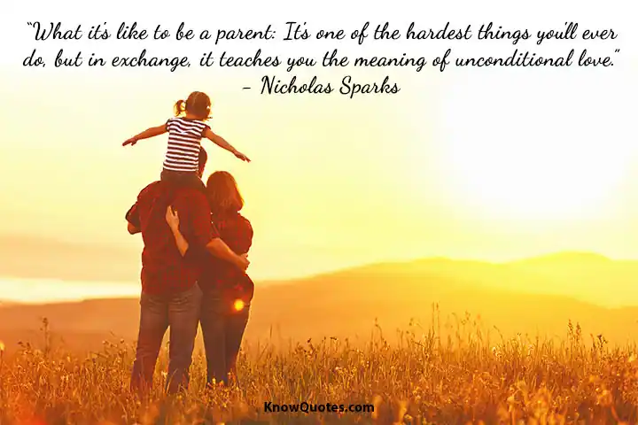 Inspirational Quotes For Parents | KnowQuotes.com