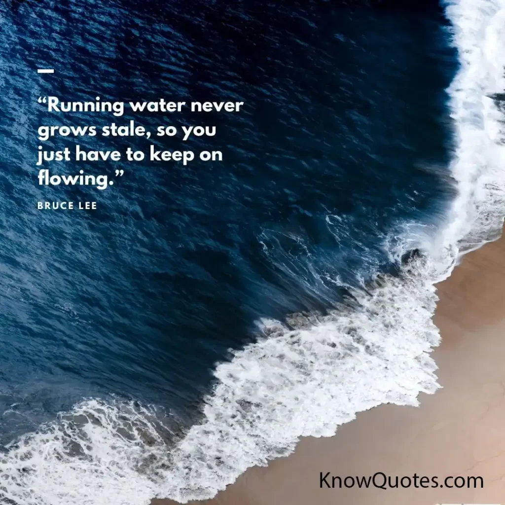 Inspirational Quotes With Water