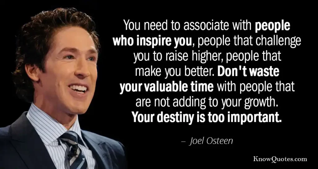 Joel Osteen Inspirational Quotes About Life