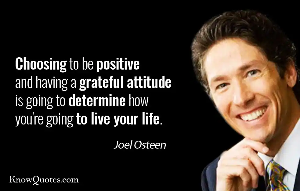 Joel Osteen Life Quotes