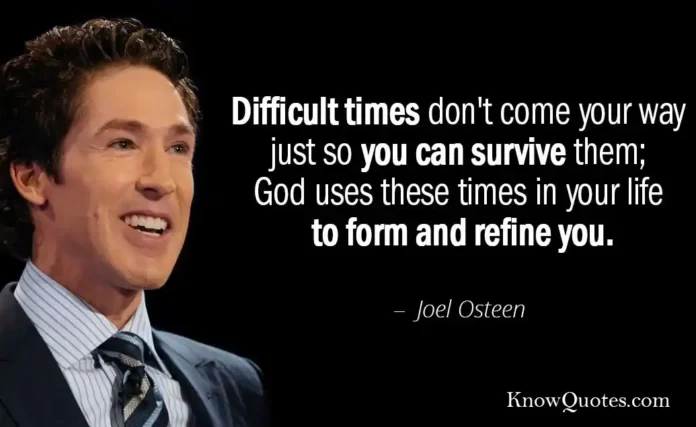 Joel Osteen Life Quotes
