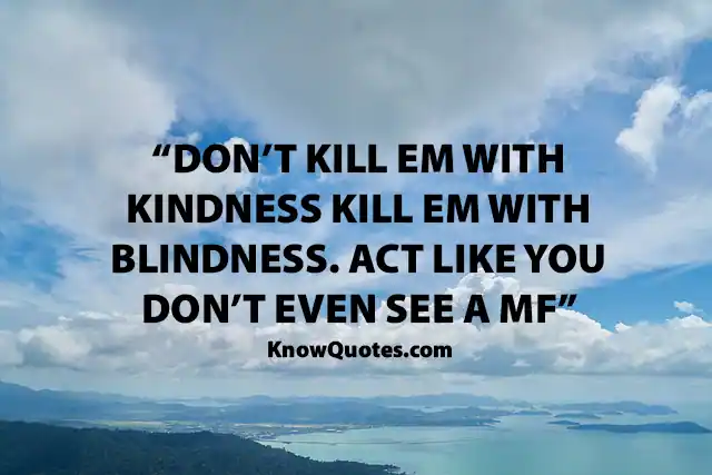 Kill Em With Kindness Quotes