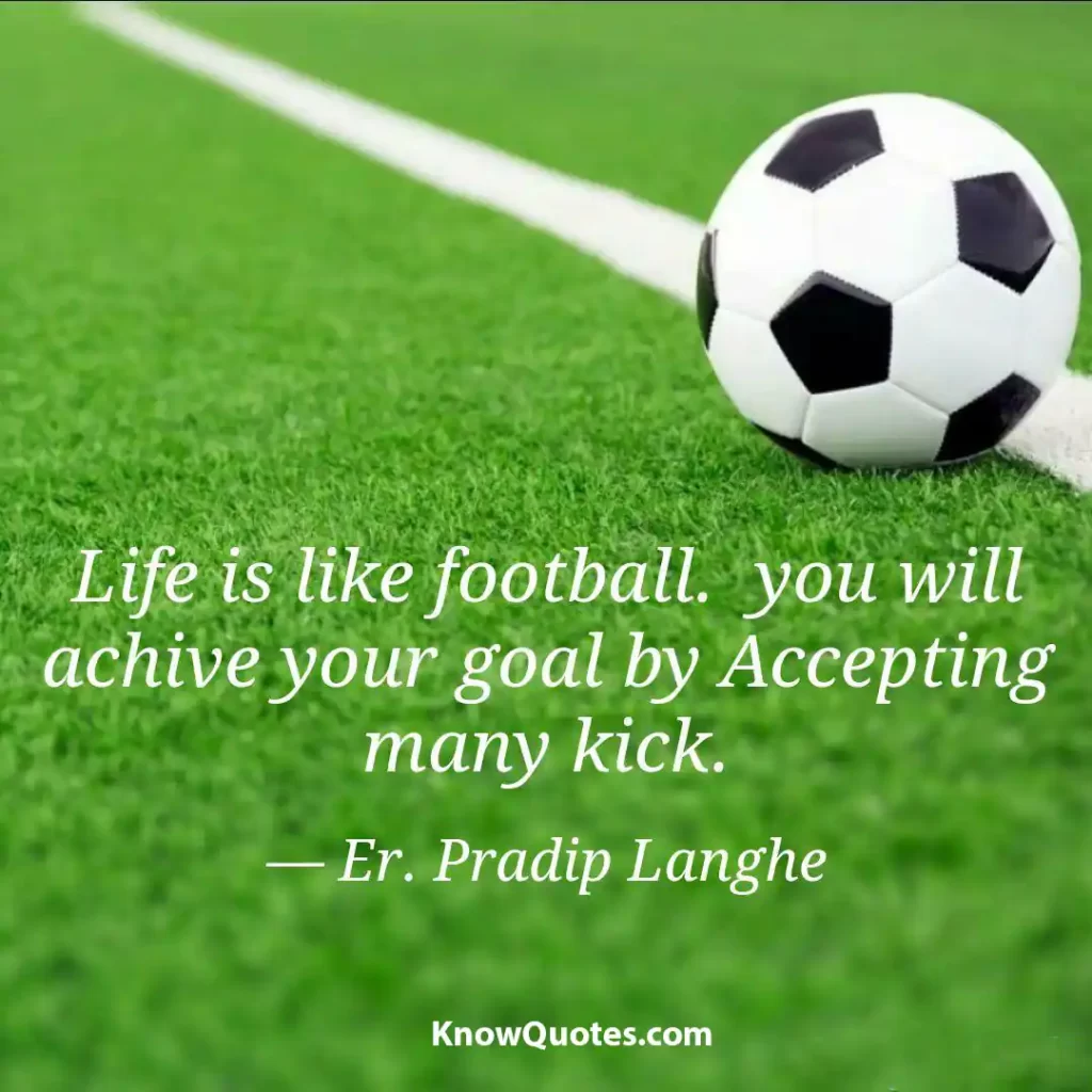 Famous Inspirational Football Quotes