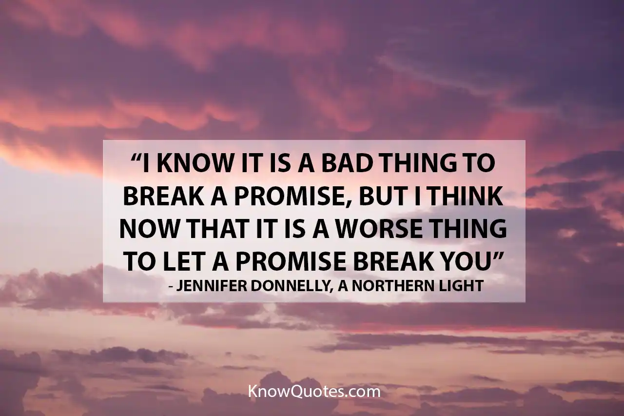Promise Quotes and Sayings