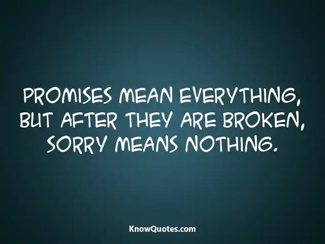 Promise Quote