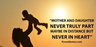 Quotes for Mother and Daughter