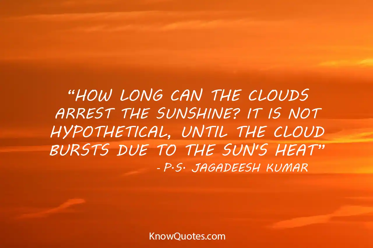 Sunshine Quotes Inspirational