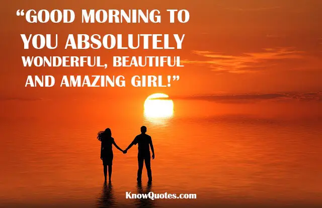 Good Morning Messages for Your Girlfriend