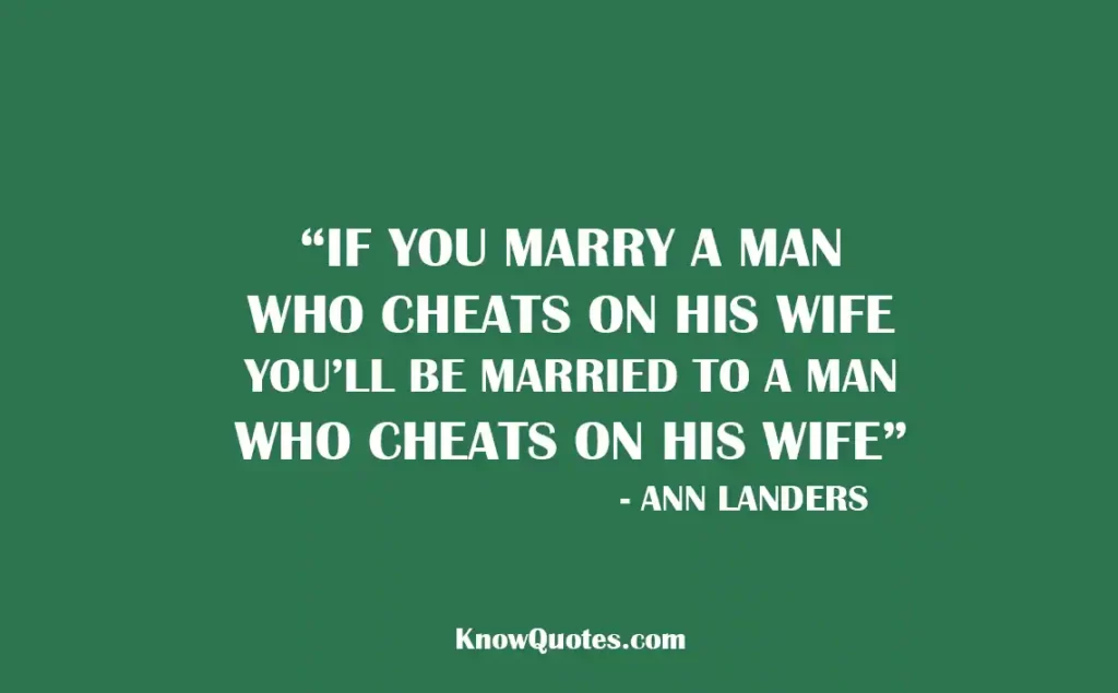 Quotes About Cheating Love